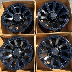 17” American Elite Wheels Satin Black New Toyota Tacoma