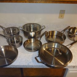 Calphalon Stainless Steel Cookware Set