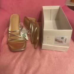 New Gold Sandals / Heels
