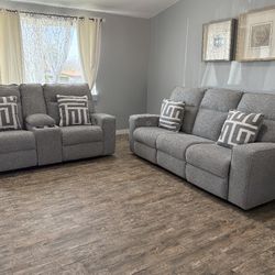 Electric recliner Couch Set