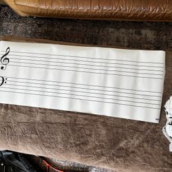 Magnetic Staff OptiMA® Rockin' Roll Up™ Dry Erase Music Staff Magnet