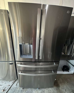 GE Profile French Door 4‑Door – Stainless + Water/Ice – Priced to move