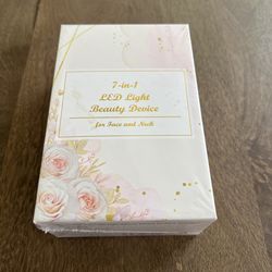 7-in-1 LED Light Beauty Device (Dopsikn) - Pink New in Box