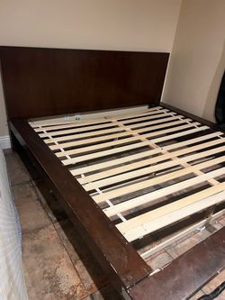 King size bed frame