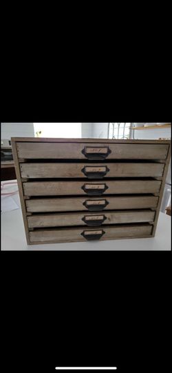 Farmhouse file drawers