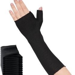 Hand Socks for Splint (Pack of 8), Elastic Cotton Stockinette Tubing, Surgical Sleeves for Arm, Wrist and Thumb Sleeve Under Brace, Cast Wrap Liner