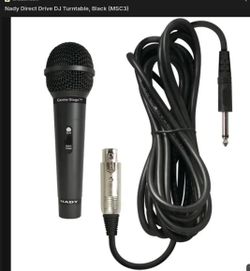 
Nady SP-4C Handheld Cardioid Dynamic Microphone SP-4C B&H with Microphone Cable