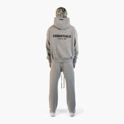 Hoddie and Pants Essentials 2 pieces GRAY LARGE