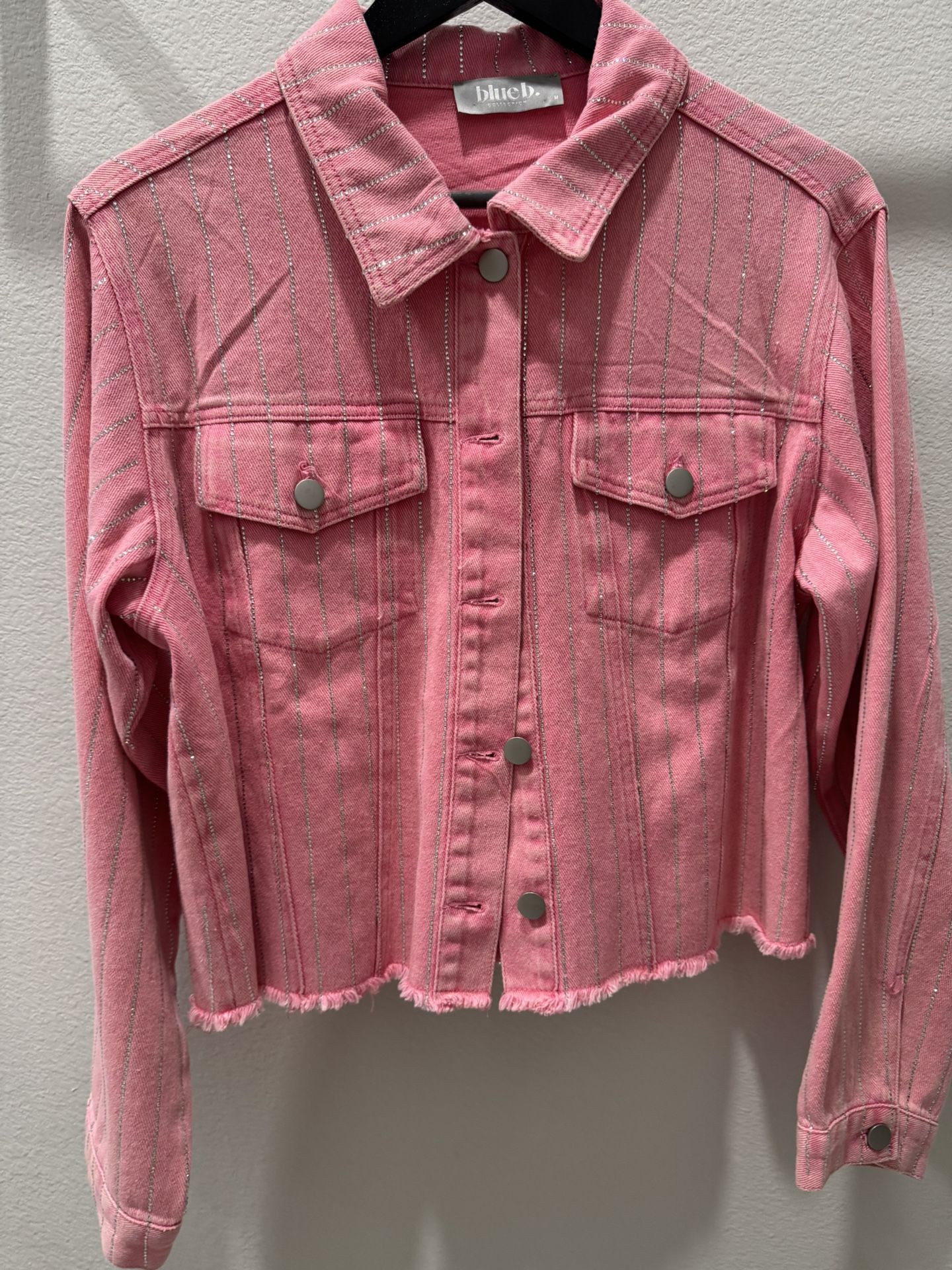 Pink Blinged Out Jacket