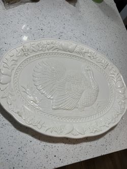 Serving Platter Ceramic 