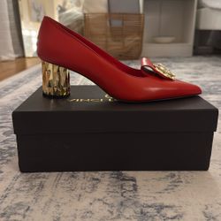 Vinci Leather ‘The Love Red’ Heel EU 42-US 12
