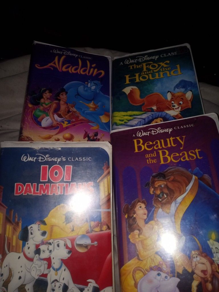Black Diamond Disney VHS Movies 