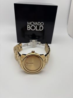 Movado Bold Men's Gold Tone Watch ($795 MSRP)