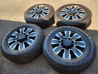 20" gmc denali 2500 factory wheels and tires