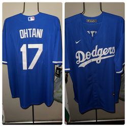 Blue Shohei Ohtani Dodgers Replica Jersey