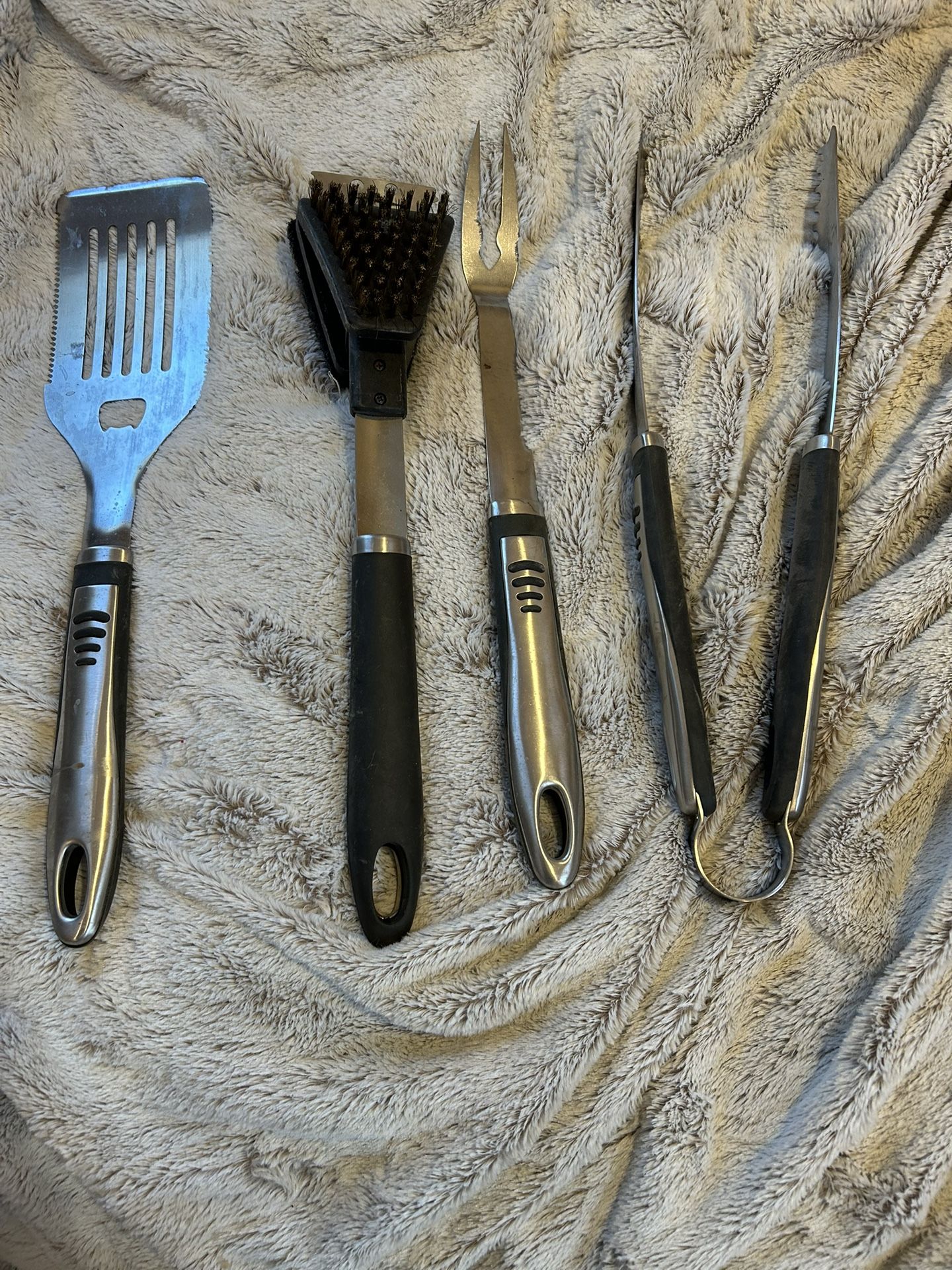 4pc Stainless Steel Grill Set