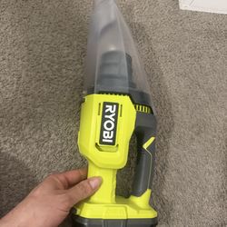 Hand vacuum and one battery