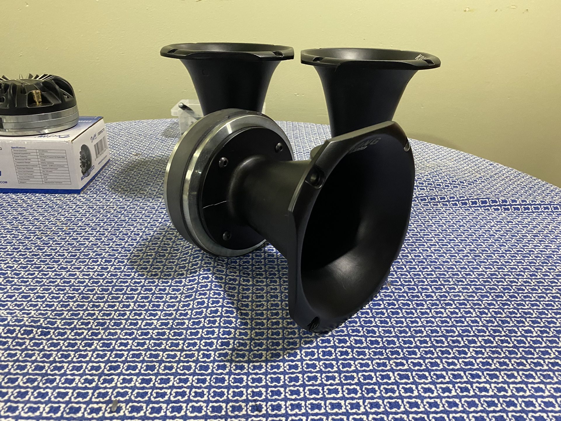 New Kong Audio 4 bolt Driver with Aluminum Horn Lens $130 Each