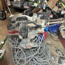 craftsman laser trac miter saw