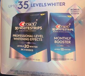 Crest 3D Whitestrips Professional Effects