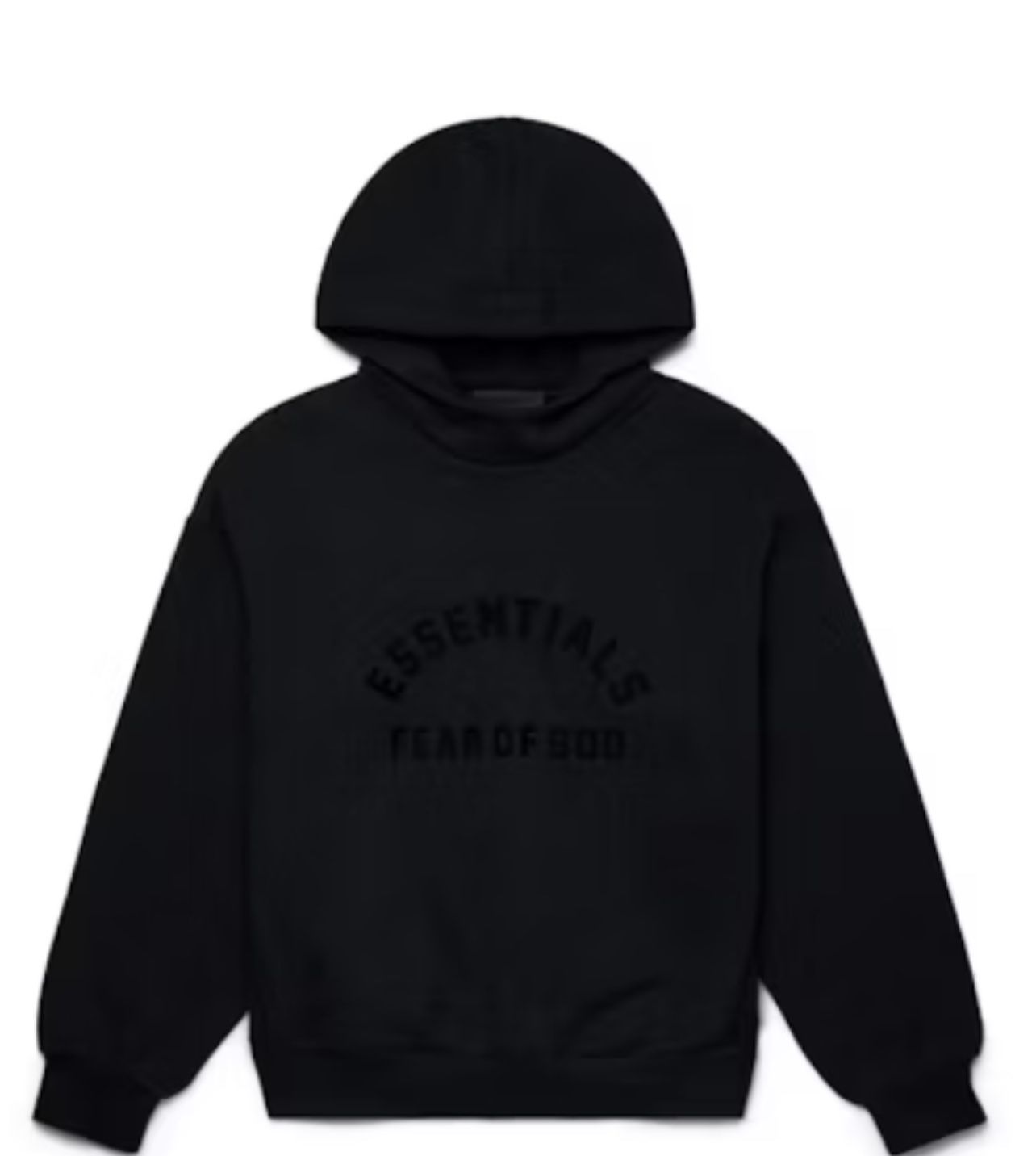 Fear Of God Essential Hoodie Arch Logo Jet Black Size Small,All Products : American Fashion Style Bags On Sale