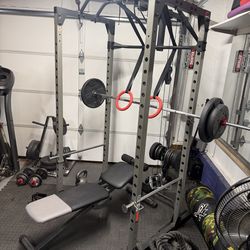 Fitness Reality 810XLT Power cage with lat pull down