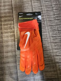 Nike Alpha Huarache Elite Baseball Batting Gloves Sz Large 