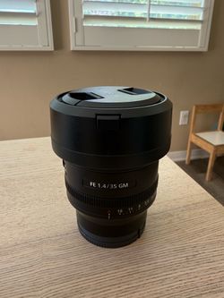 Sony 35mm f1.4 gm