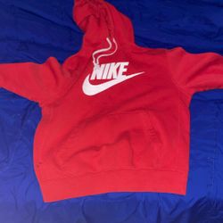 Medium Red Nike Sweater 