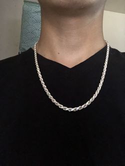Silver Rope Chain