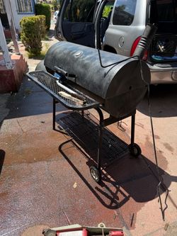 Large Heavy-Duty Offset Smoker & Charcoal BBQ Grill – $400 OBO