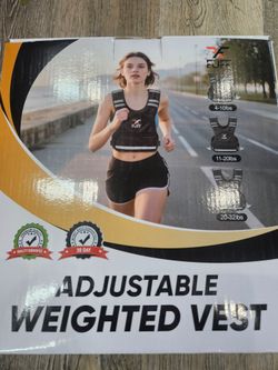 Weighted Adjustable Vest New