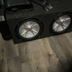 12 Inch subs with Amp