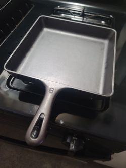 Griswold Cast Iron Square-Fry Skillet #2108