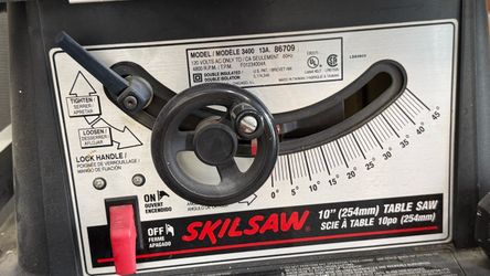 10” Table saw SkilSaw cheap
