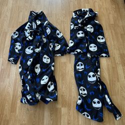 Disney Nightmare Before Christmas Robe Blankets