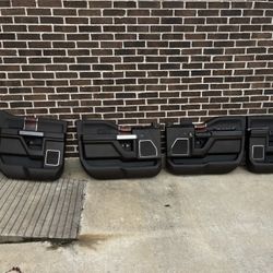 2015 Ford F150 King Ranch Inside Door Panels