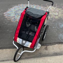 Chariot Double wide Bike Trailer Running Stroller for Sale in Coronado CA OfferUp