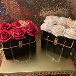 Mini Purse Internal Roses