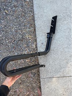 Surfboard moped / bike rack