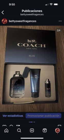 Set Coach Blue Cologne 