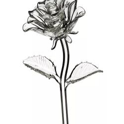New Waterford Crystal Fleurology Glass Rose