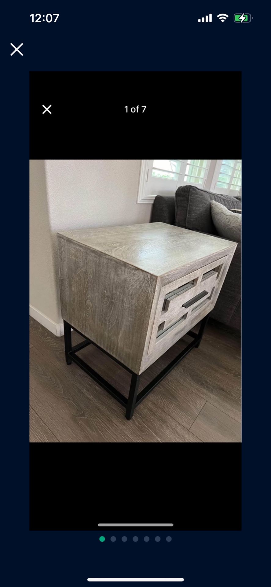 Night Stand or Sofa End Table