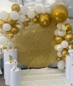 Background Color Gold Size 7.2