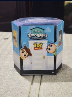 Disney Doorables Grand Entrance 3-inch Collectible Figures Buzz Lightyear and Woody