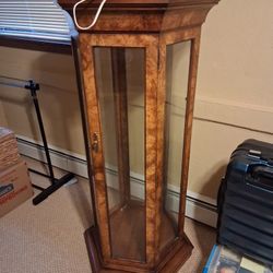 Display Case 5 Glass Shleves And Light 