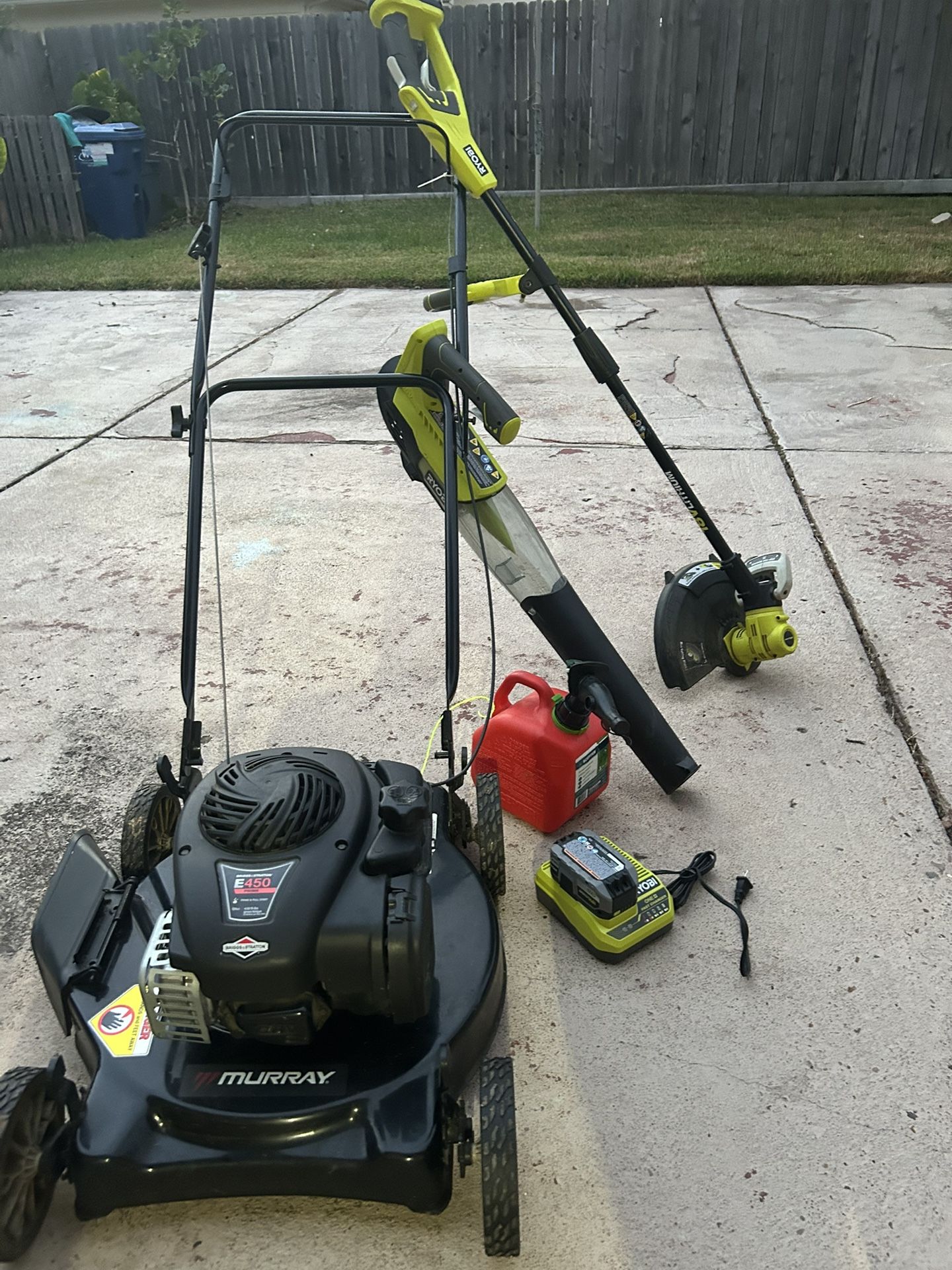 Lawn Care Bundle (Murray Mower + Ryobi Tools)