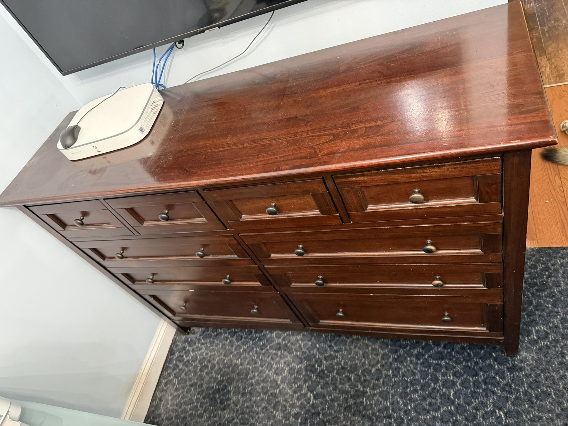 Clothes Dresser Multiple Drawers