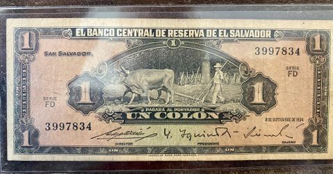 1 Colon 1964 El Salvador 