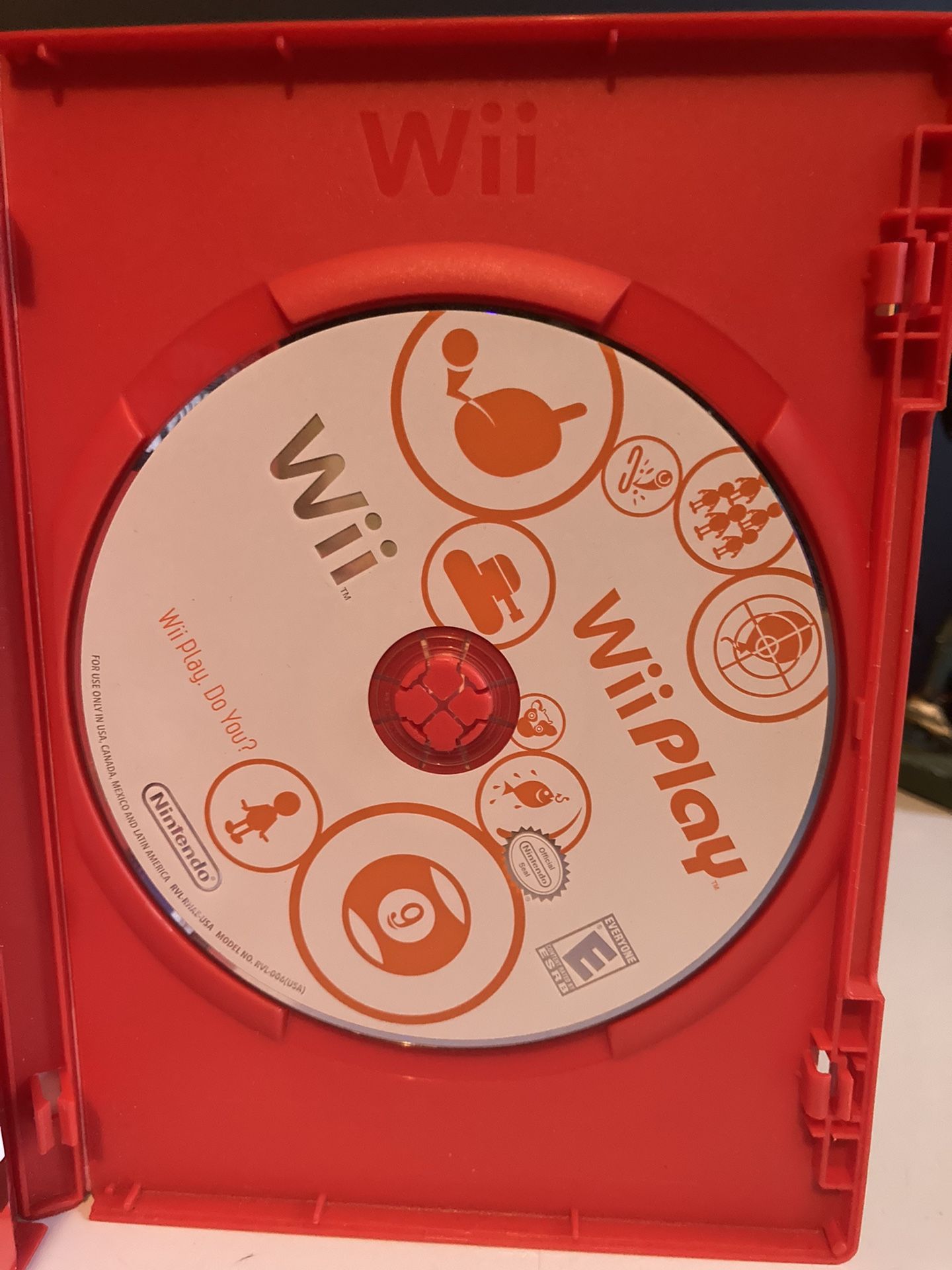 Wii Play Disc Only Tested Working